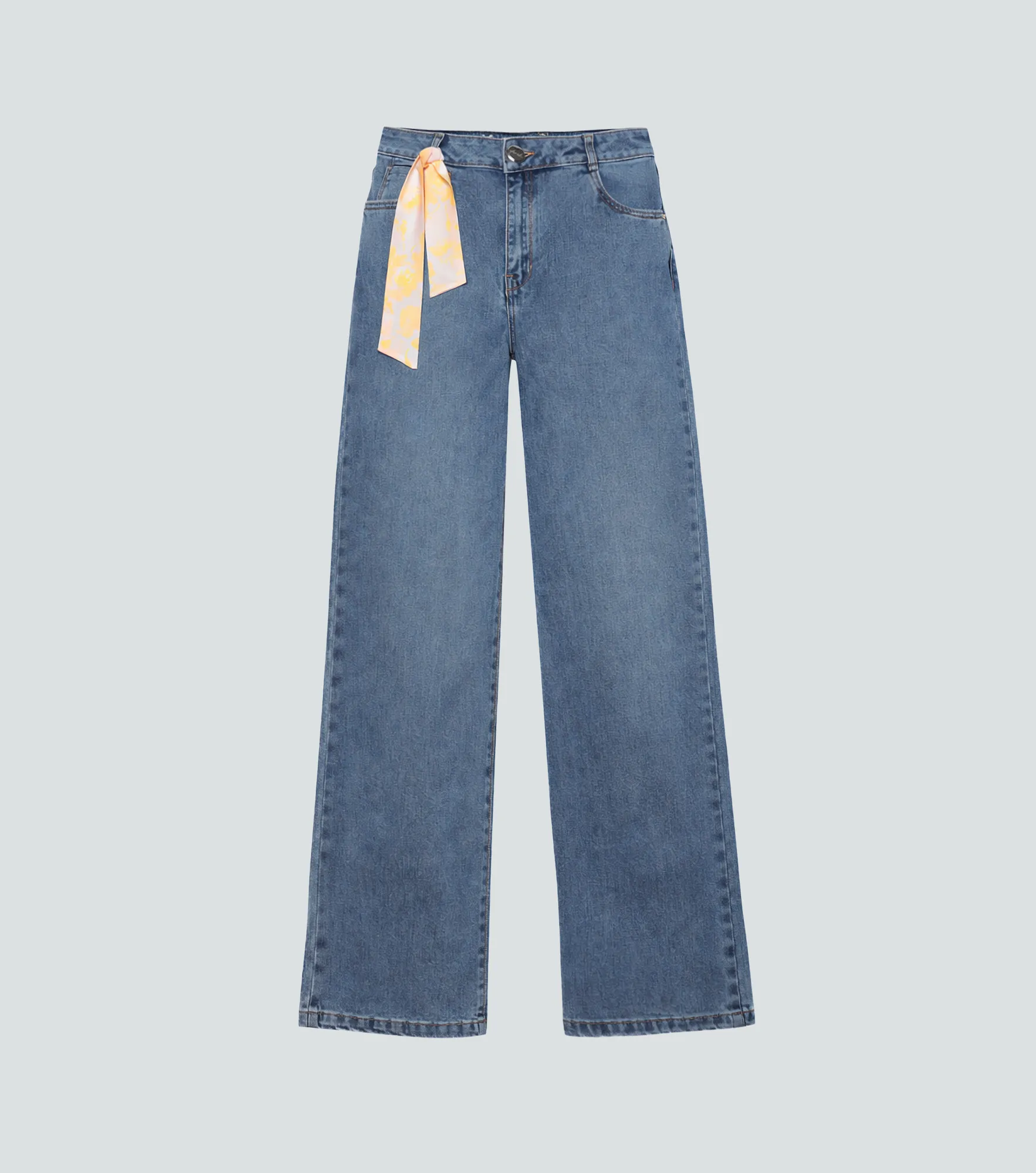 Jean Para Mujer Bota Recta Con Proceso Praga Romina Derek 833743 AZ