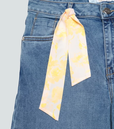 Jean Para Mujer Bota Recta Con Proceso Praga Romina DerekAZ