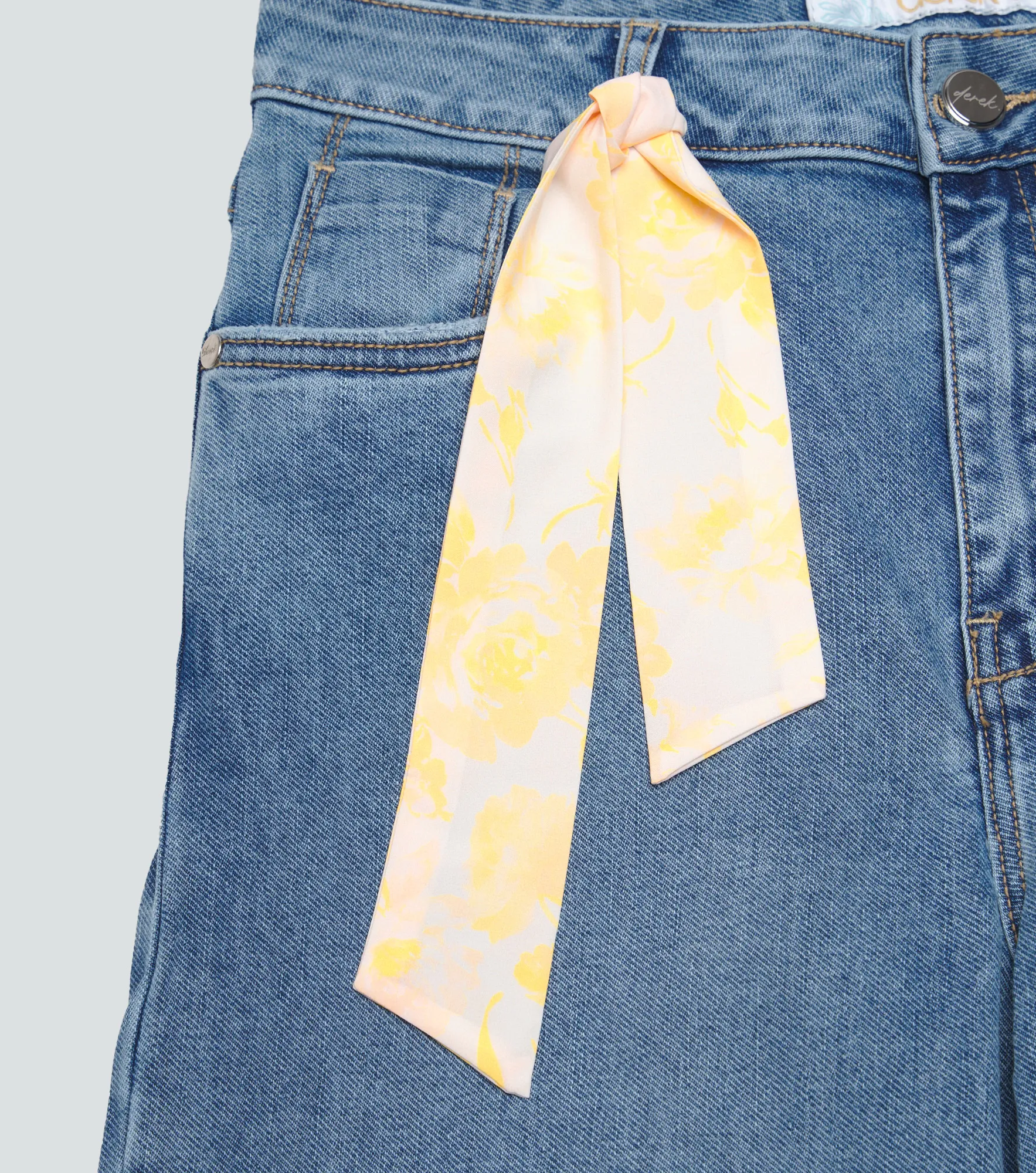 Jean Para Mujer Bota Recta Con Proceso Praga Romina Derek 833743 AZ