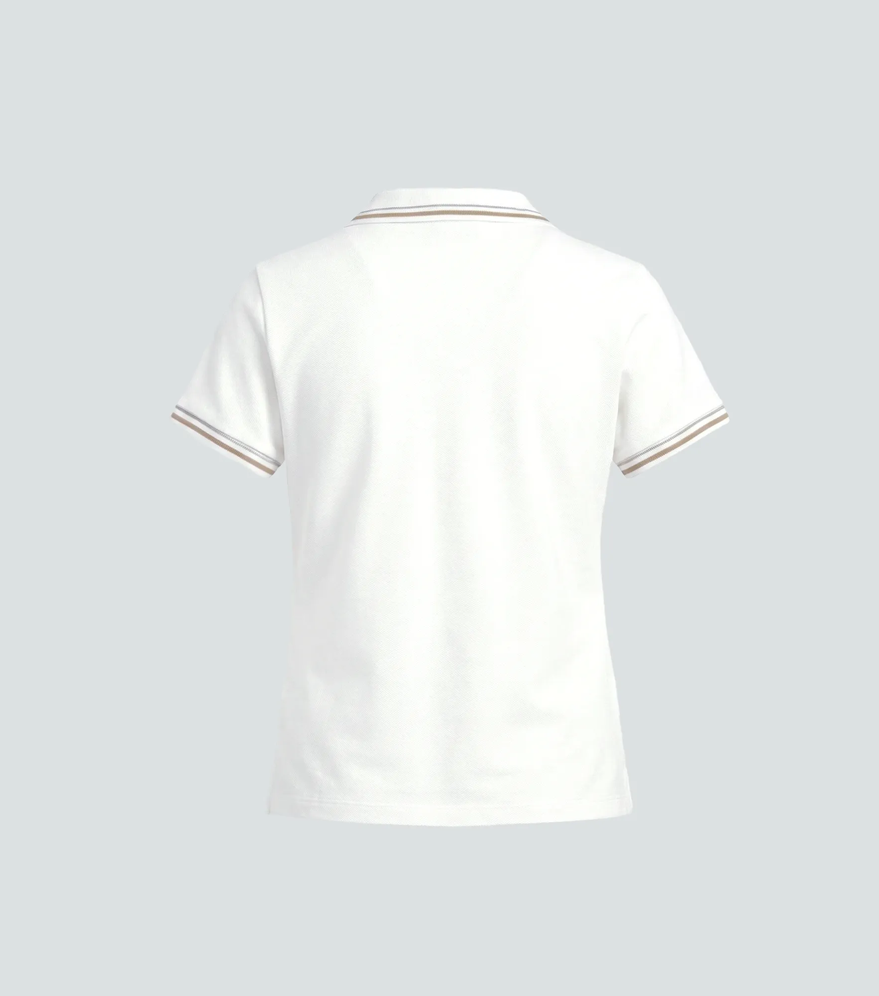 Laura Polo Unicolor Cuello En V Con Martingala Cuello Y Punos Tejidos Unser 834541 AR