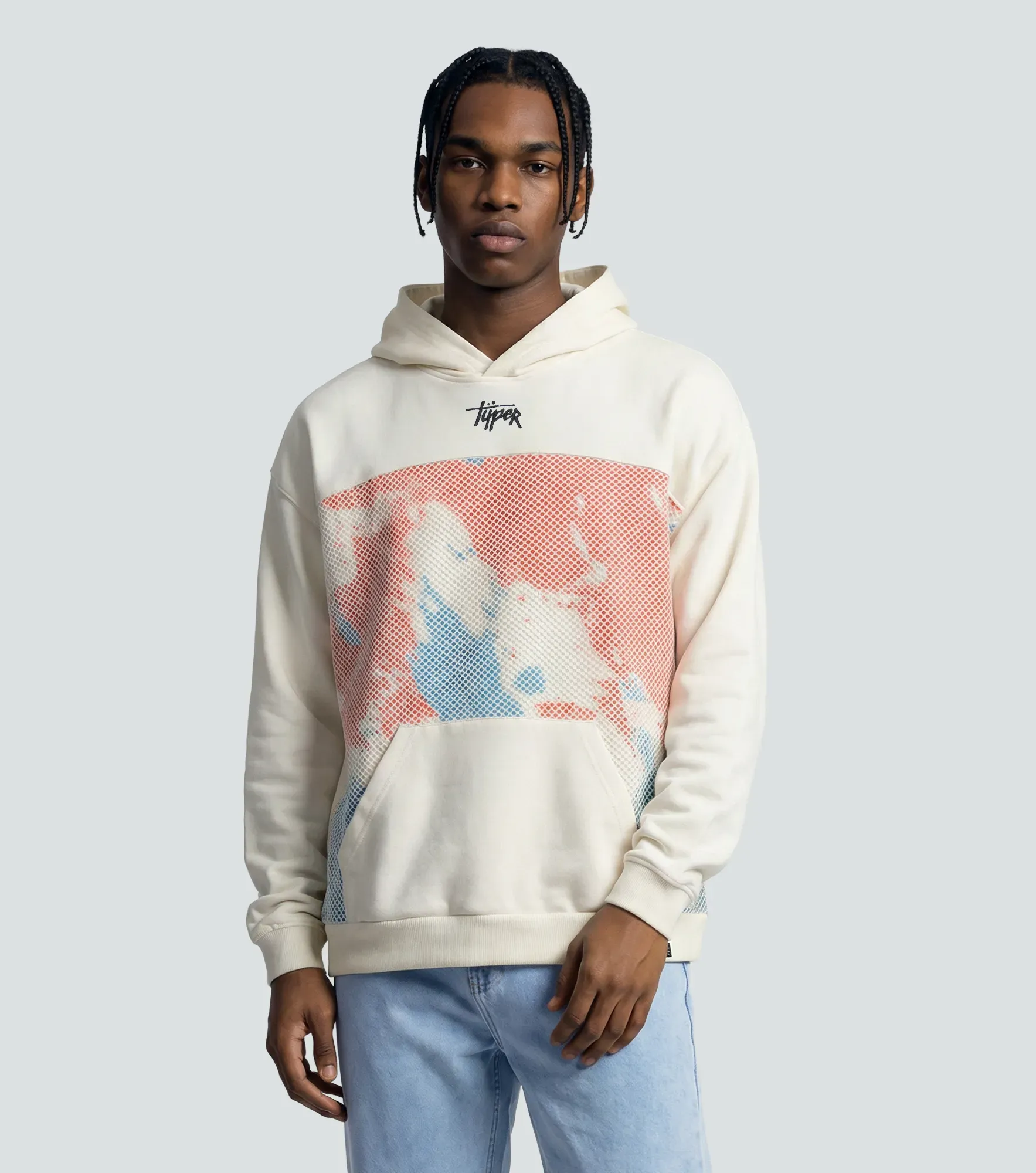 Mathew Hoodie Extraoversize Con Estampado Typer 838041 BH