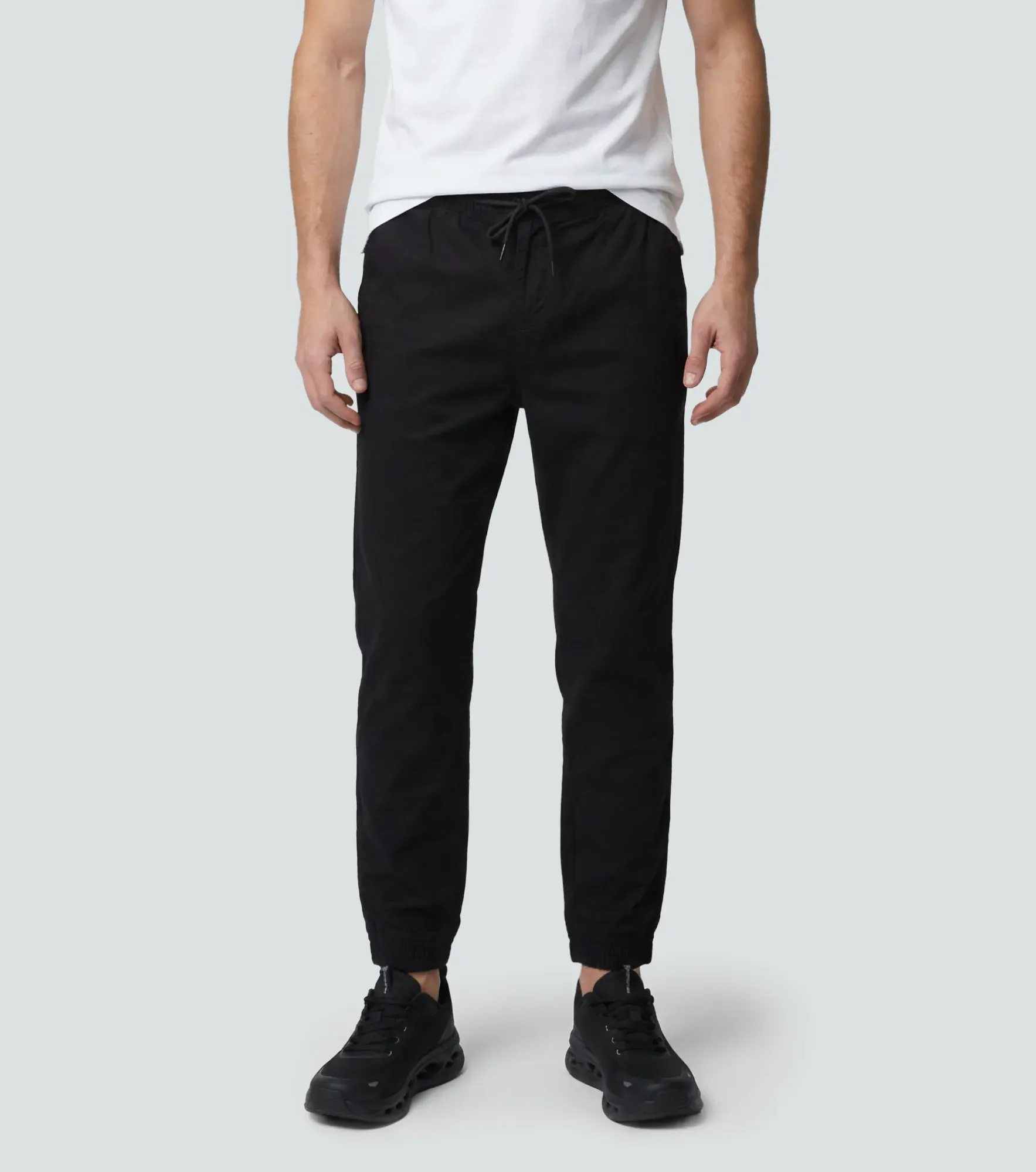 Miguel Jogger Unicolor Con Detalles Unser 836260 NG