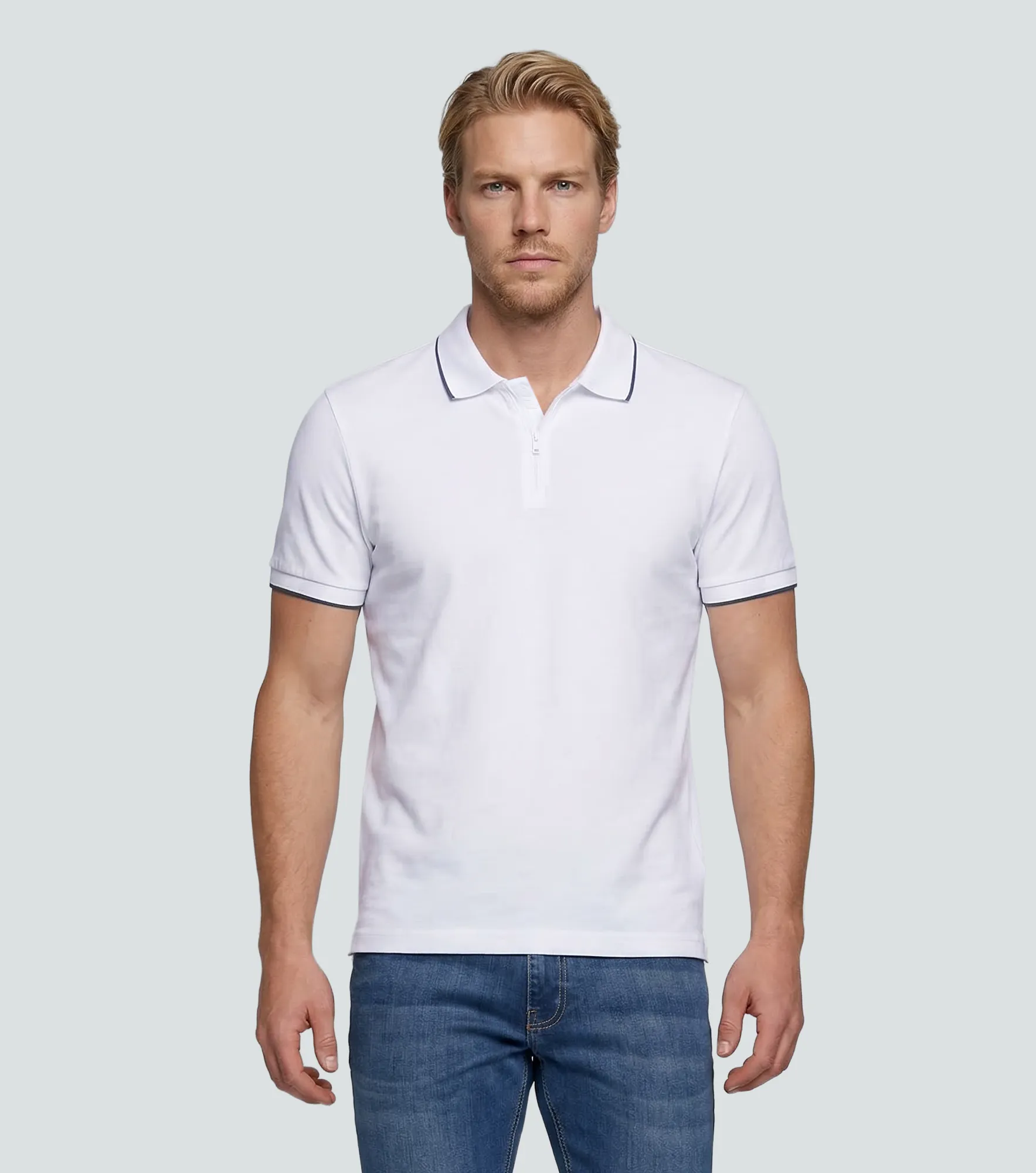 Polo Americanino Mc Slim Fit 133119 BL