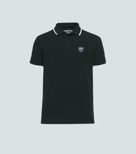 Slim Julian Polo Unicolor Con Bordado UnserVD