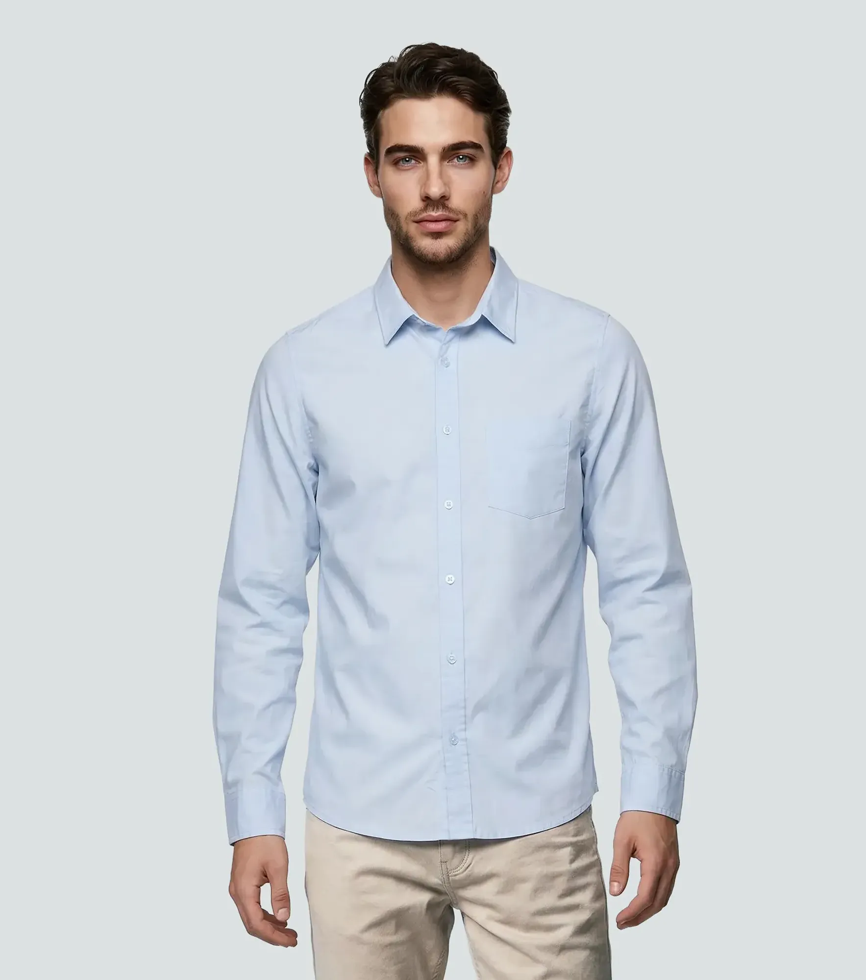 Slim Leonardo Camisa M L Unicolor Unser 836139 AC