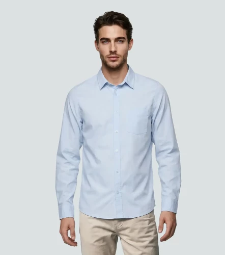 Slim Leonardo Camisa M L Unicolor UnserAC