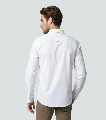 Slim Leonardo Camisa M L Unicolor UnserBL