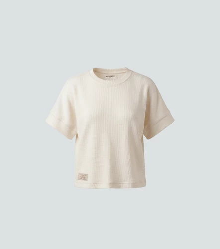 Victoria Blusa T Shirt Unicolor Manga Enteriza UnserAR