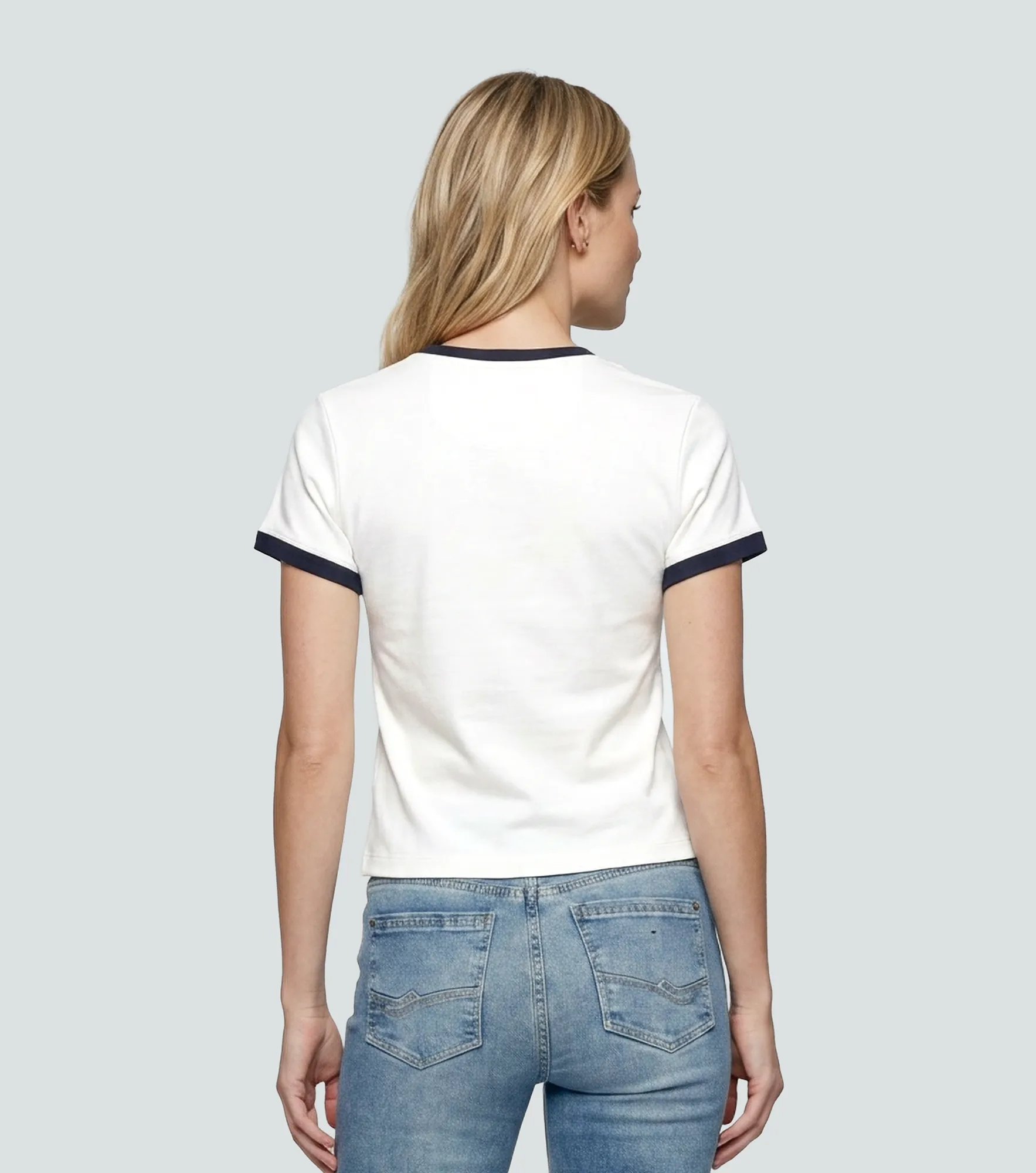 Marce Blusa T Shirt Combinada Con Estampado En Delantero Unser 832638 AZ