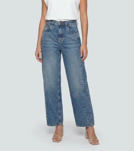 Praga Jean Para Mujer Tipo Barrel Sabrina DerekAZ