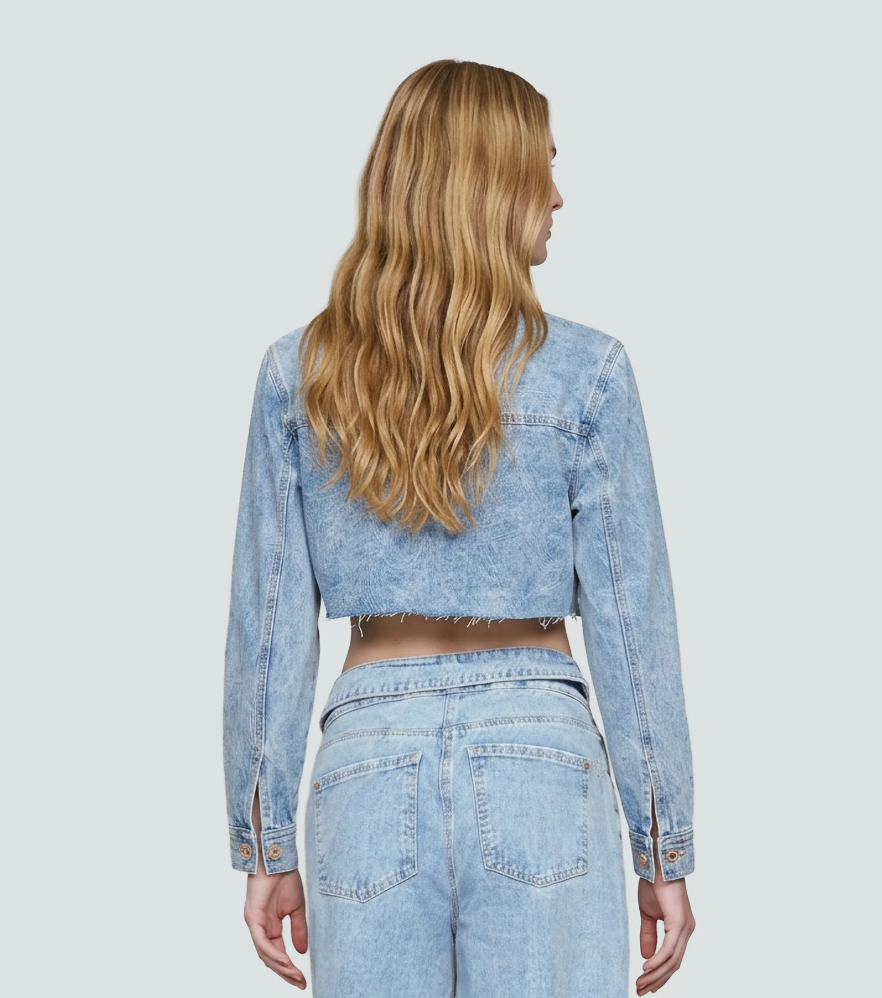 Coachella Chaqueta En Denim Con Laser Derek Lovely 838024 AZ