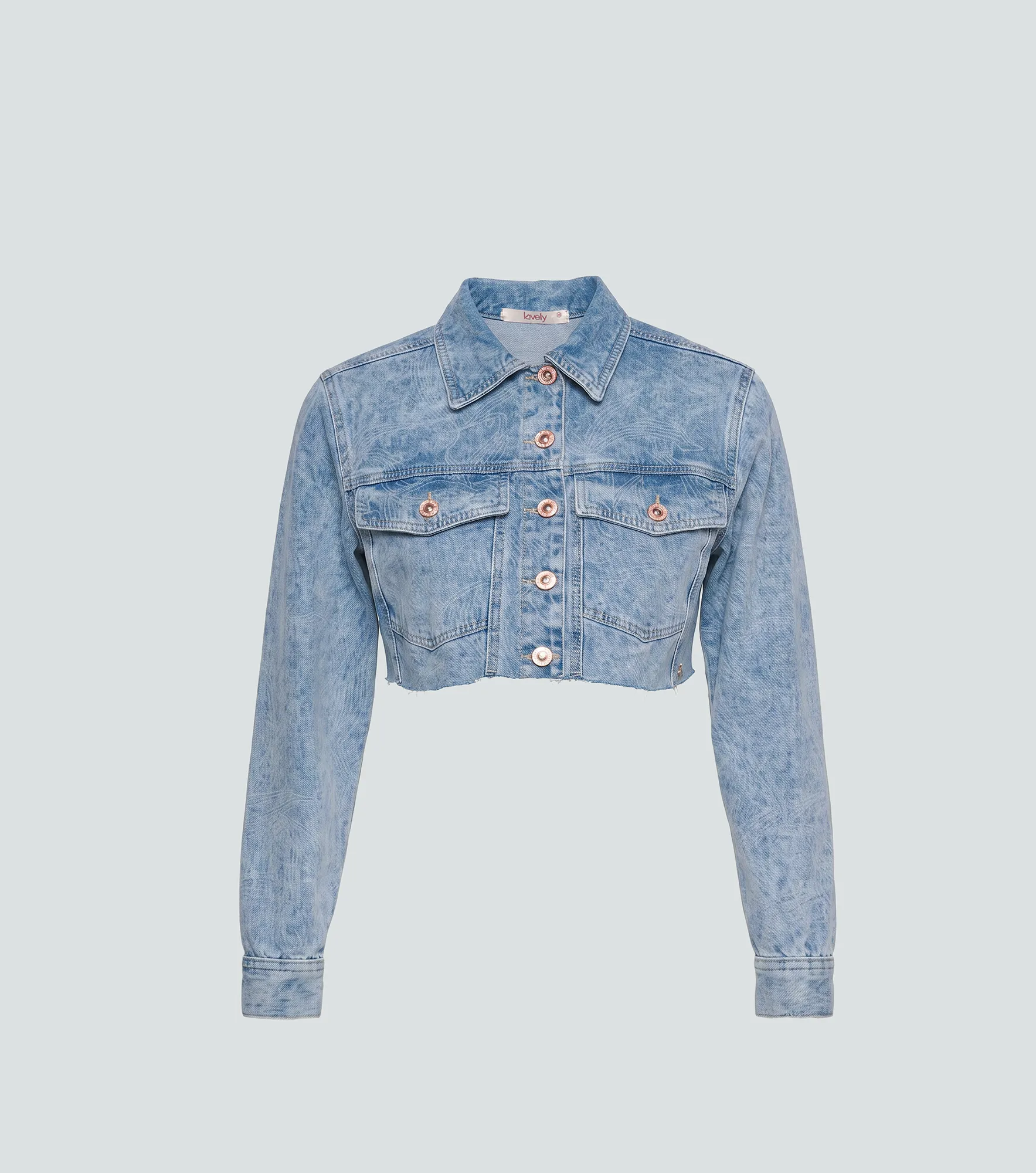 Coachella Chaqueta En Denim Con Laser Derek Lovely 838024 AZ