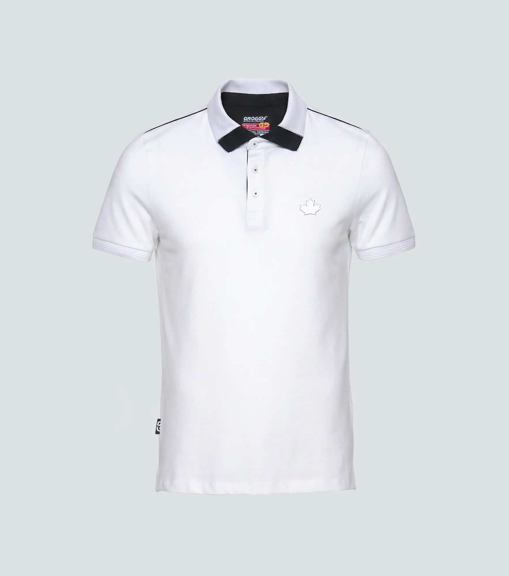 Nikos Polo Slim Masculina Groggy 836744 BL