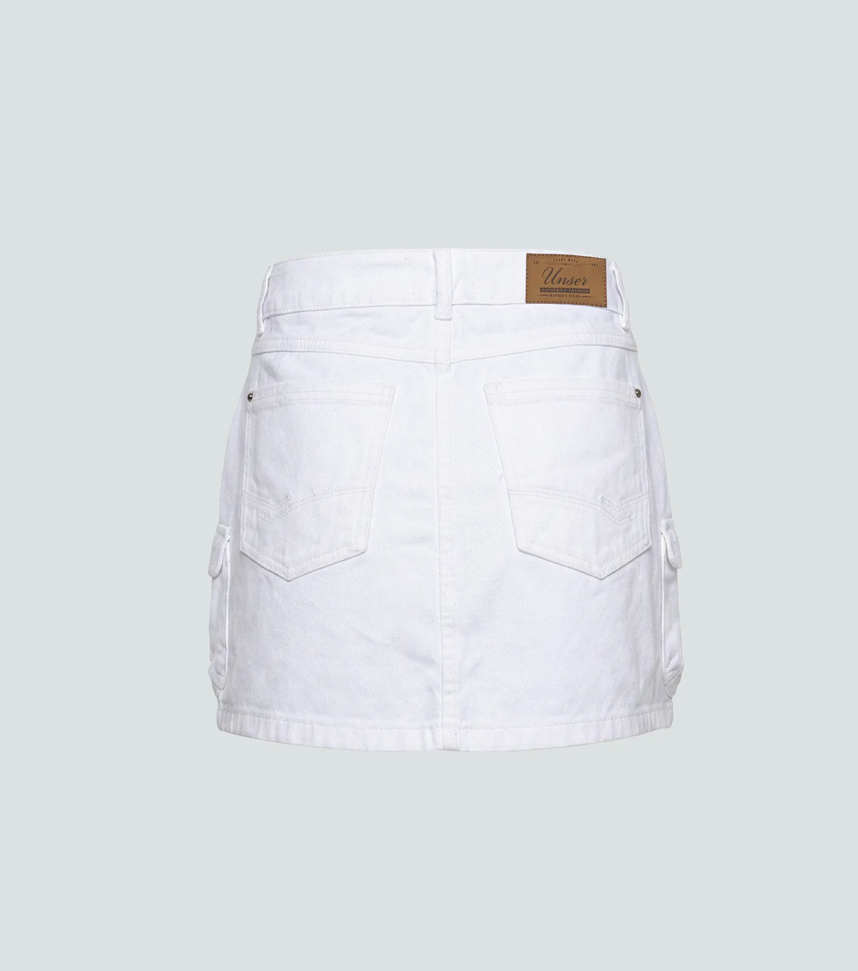 Slendhy Falda Unicolor Tipo Cargo Unser 837490 BL