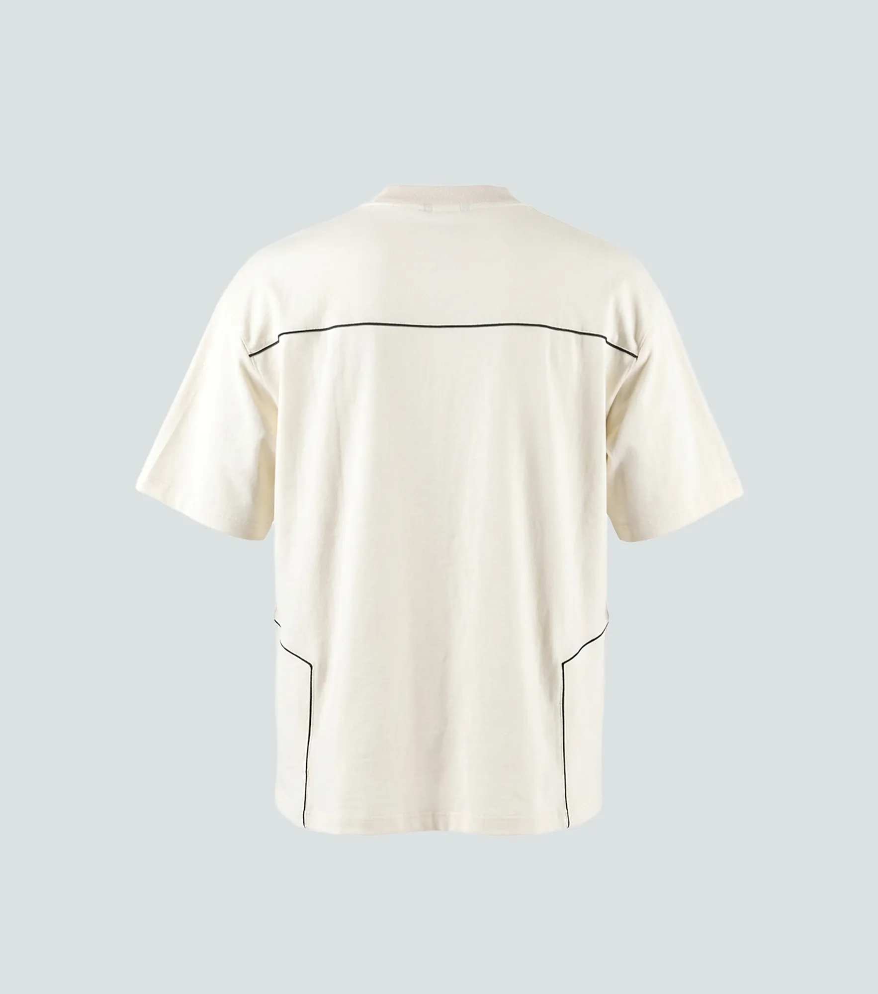 Brand T Shirt Boxy Con Estampado Typer 837617 BH