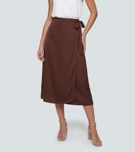 Falda Midi Para Mujer Elena DerekCF