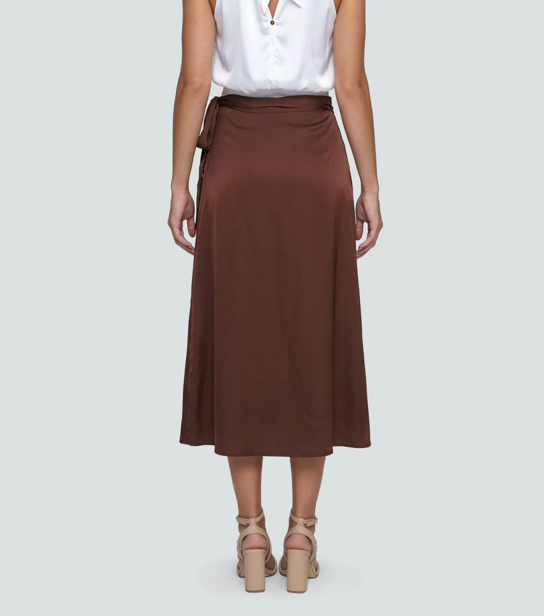 Falda Midi Para Mujer Elena Derek 837705 CF