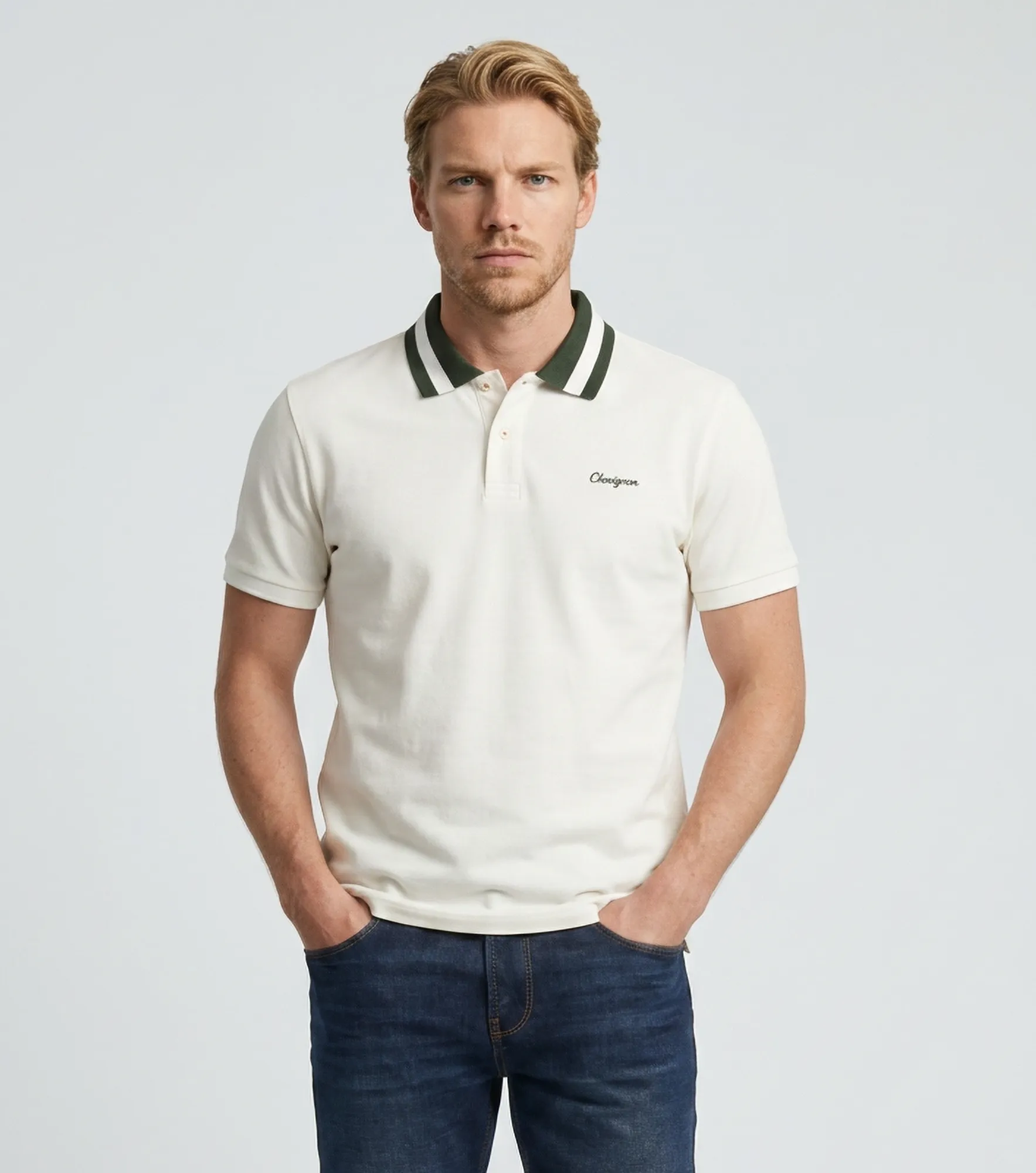 Polo Chevignon Contrast Neck 133515 CR