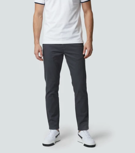 Iron Fer Pantalon En Dril Unicolor UnserGR