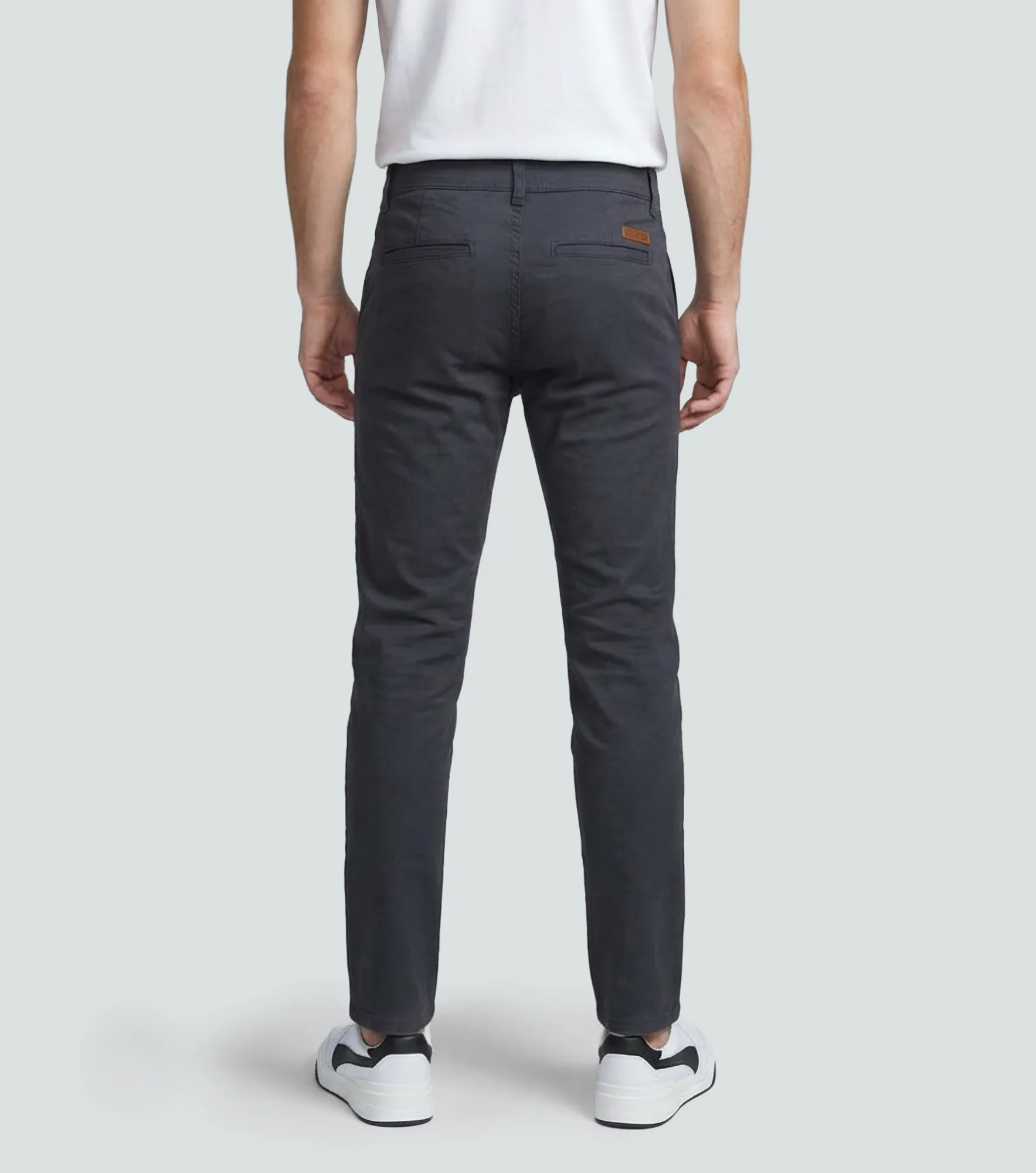 Iron Fer Pantalon En Dril Unicolor Unser 836172 GR