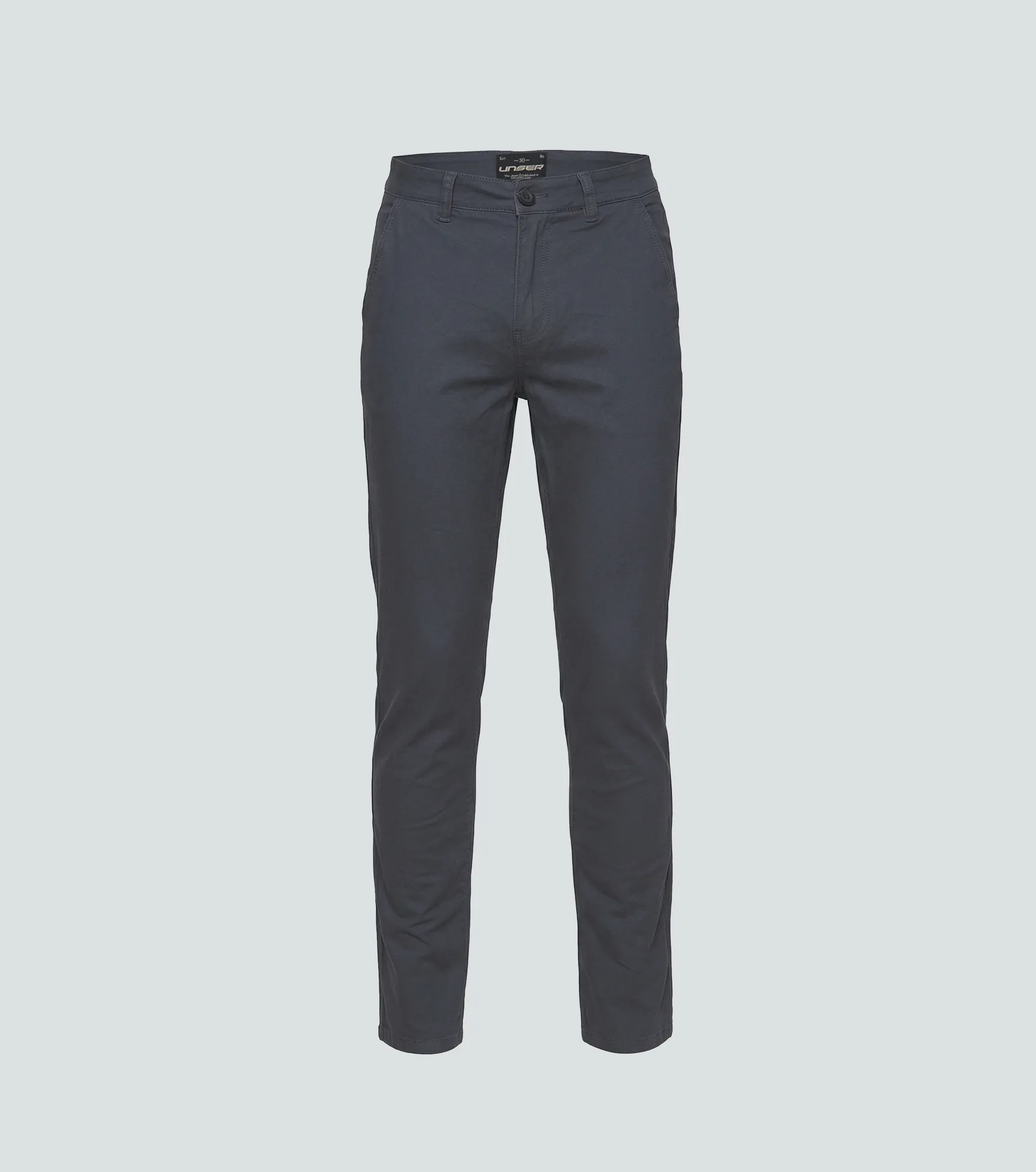 Iron Fer Pantalon En Dril Unicolor Unser 836172 GR