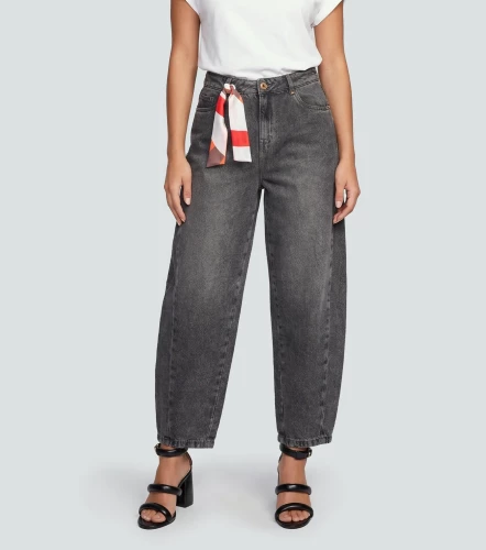 Jean Para Mujer Tipo Barrel Con Proceso Barcelona Kendall DerekGR