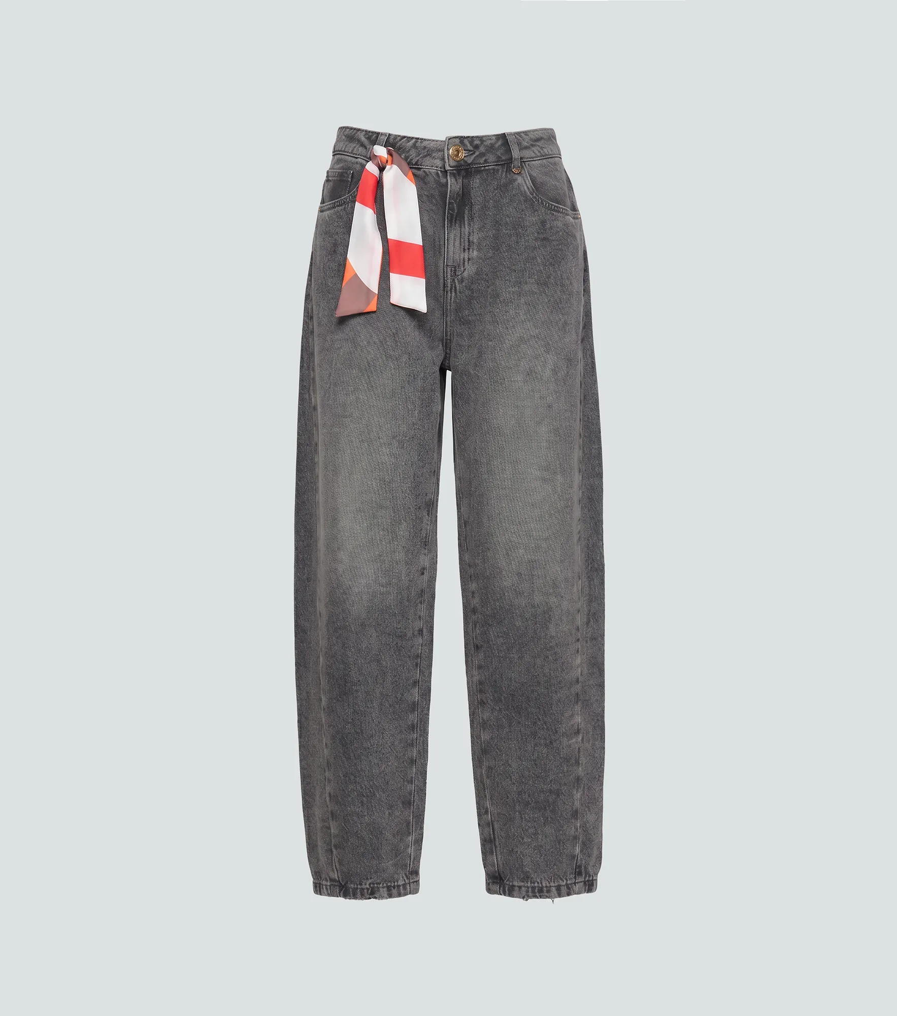 Jean Para Mujer Tipo Barrel Con Proceso Barcelona Kendall Derek 837363 GR