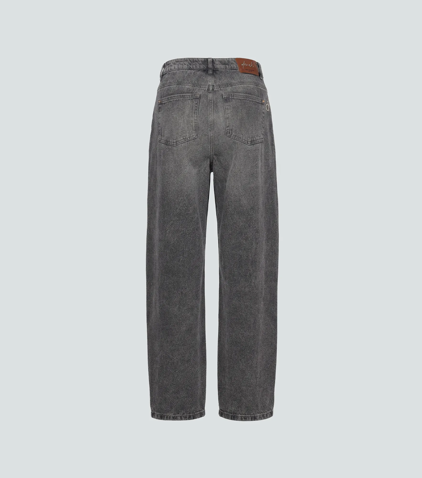 Jean Para Mujer Tipo Barrel Con Proceso Barcelona Kendall Derek 837363 GR