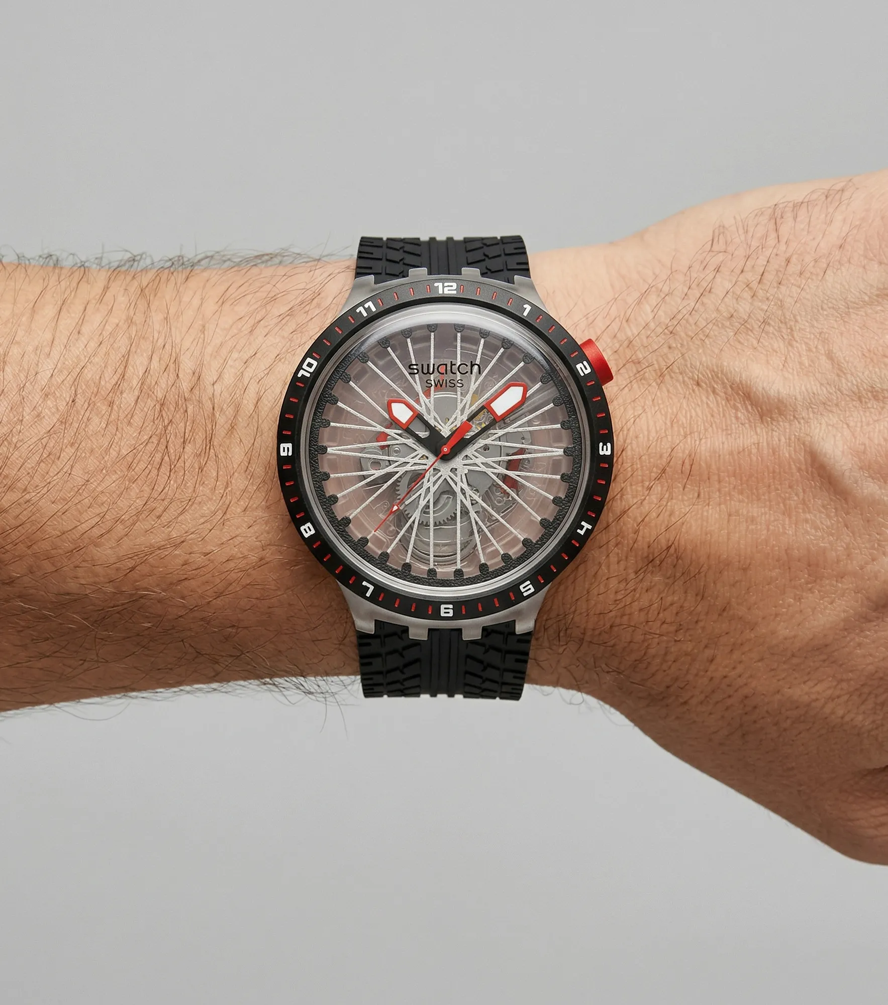 Reloj Swatch The Pilgrim Tread On It 133531 NG