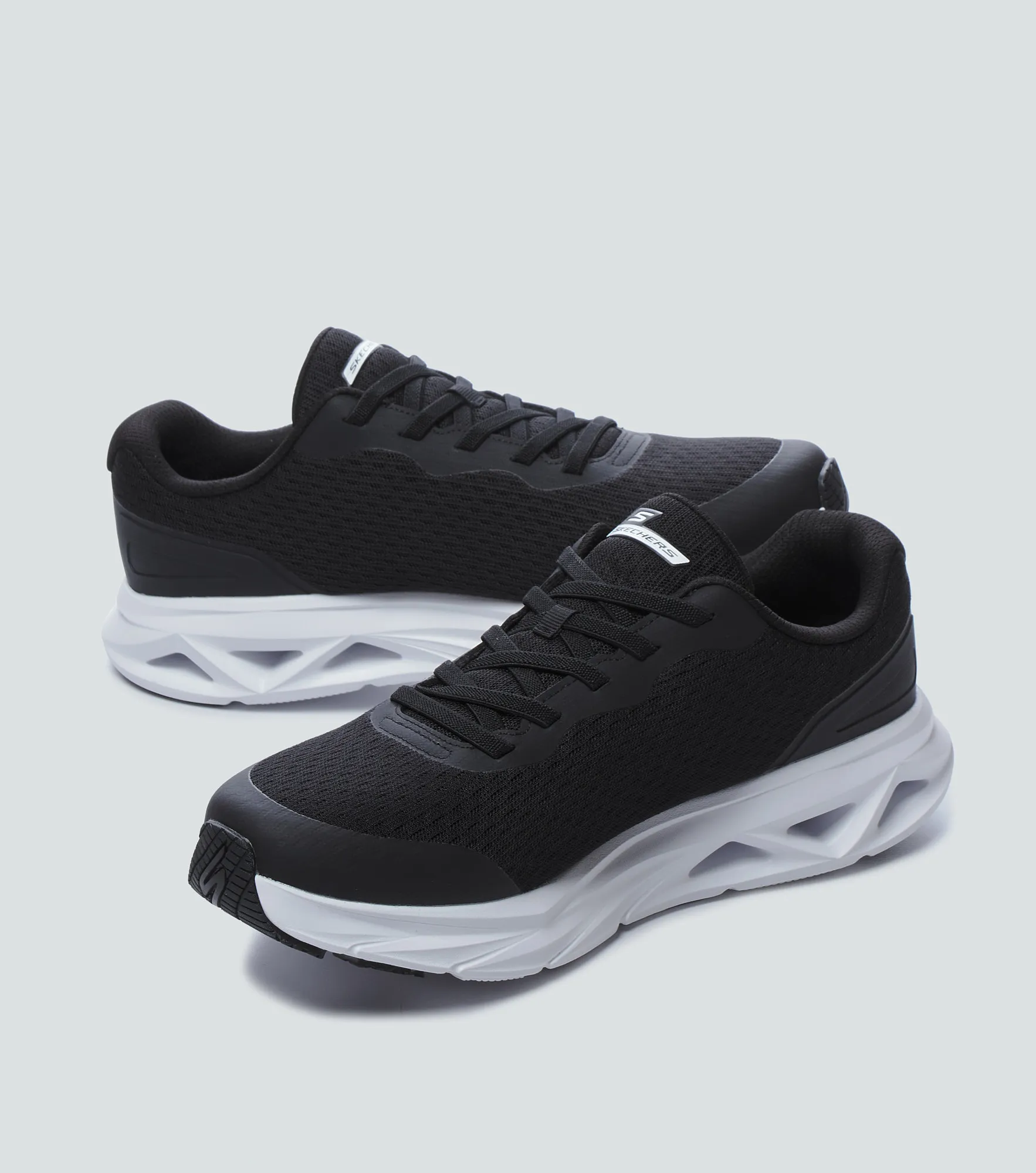 Tenis Skechers Athletic Mesh Bungee 133555 NG