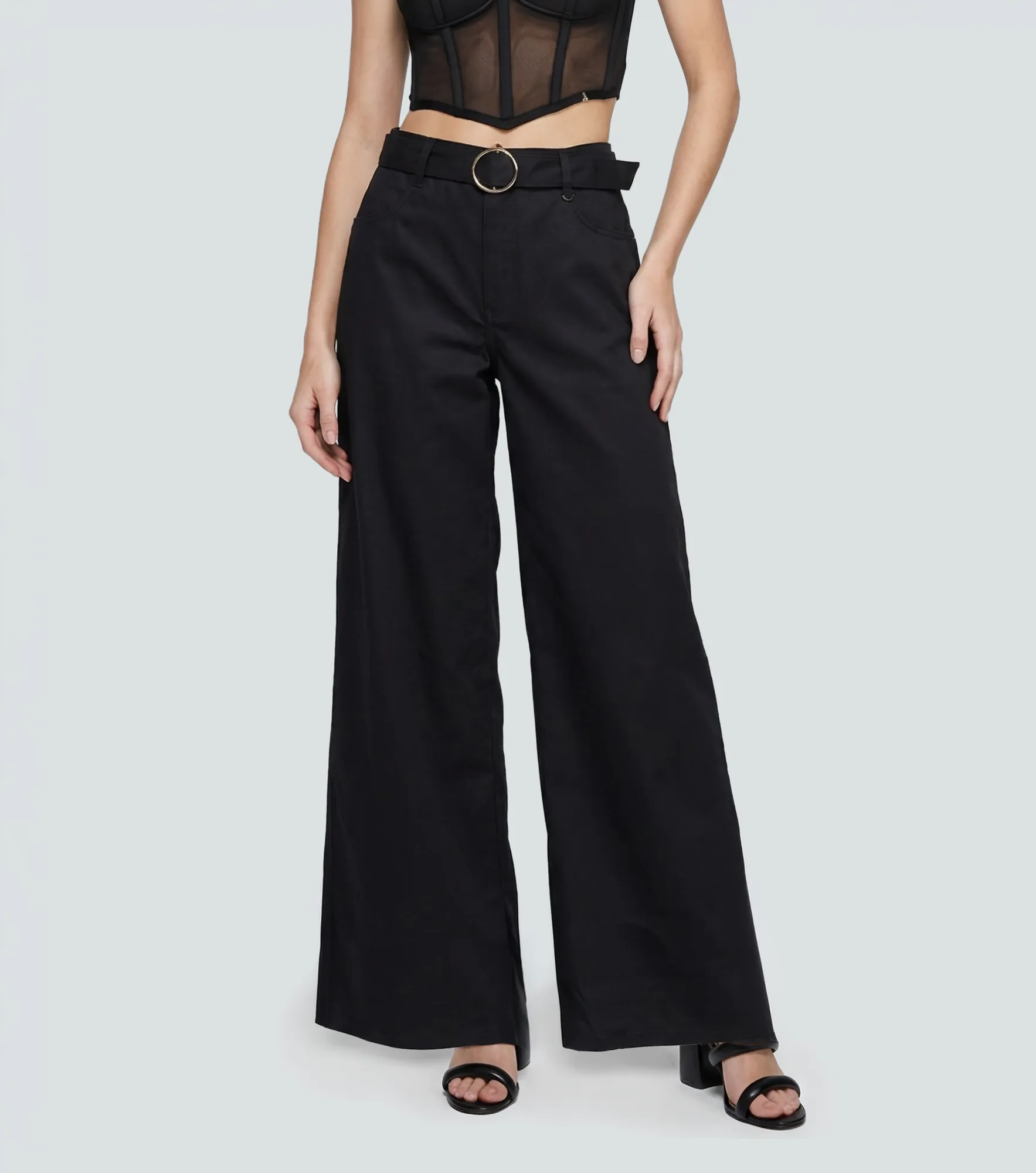 Barcelona Jean Para Mujer Efecto Cuero Derek 836308 NG