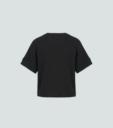 Victoria Blusa T Shirt Unicolor Manga Enteriza UnserNG