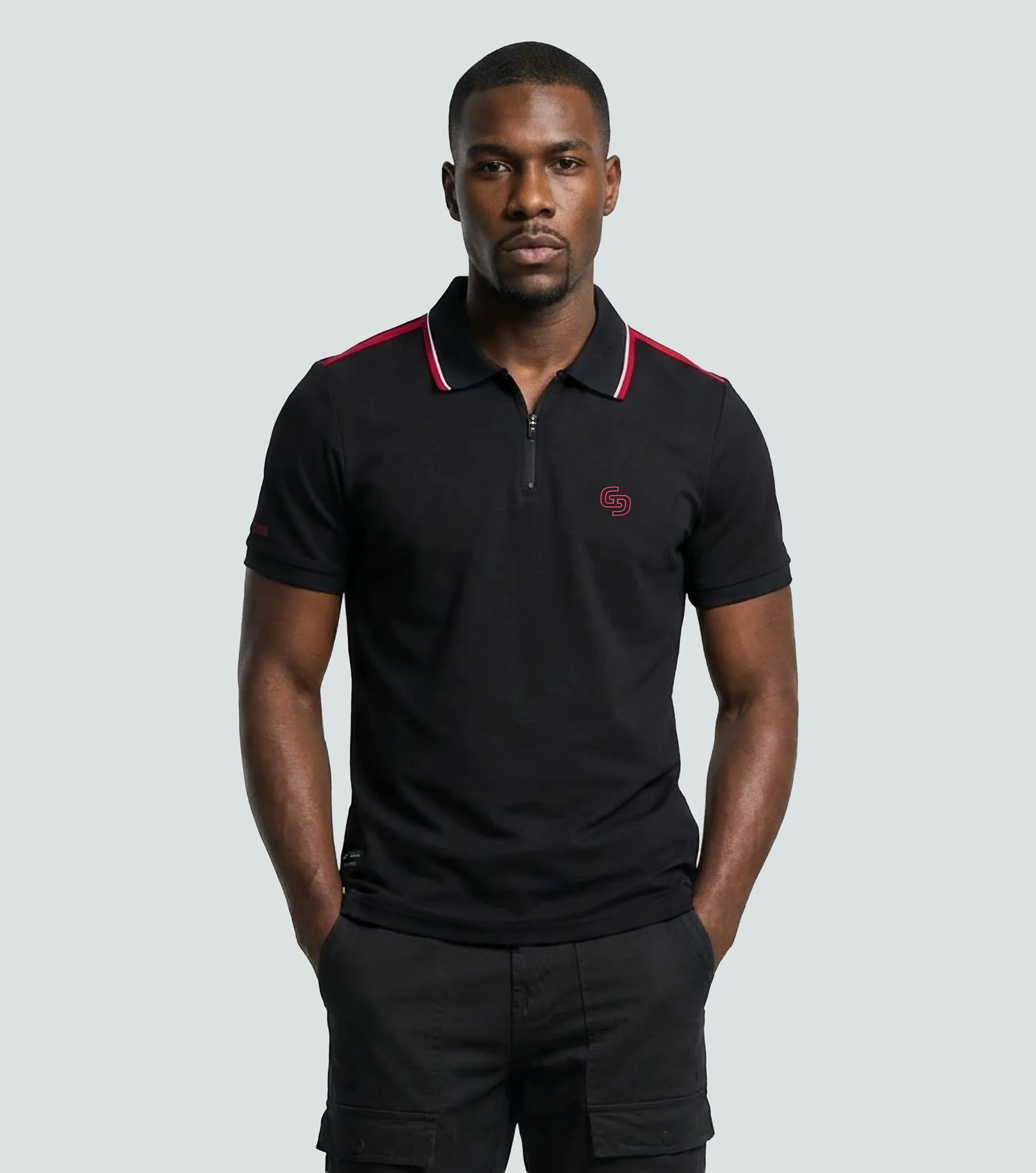 Wayni Polo Slim Masculina Groggy 837445 NG