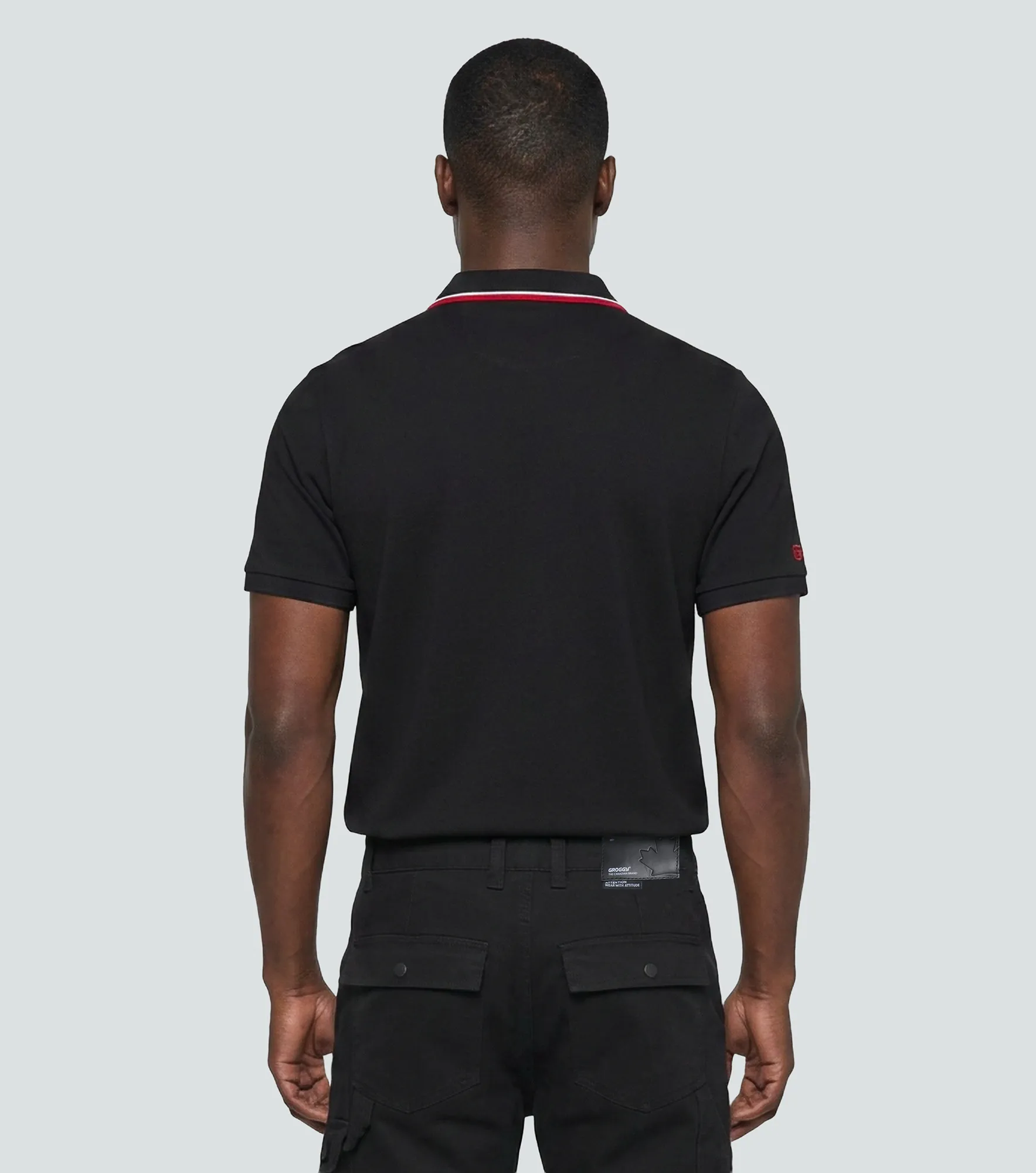 Wayni Polo Slim Masculina Groggy 837445 NG