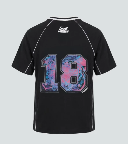 Thomas T Shirt Extraoversize Con Sesgos TyperNG