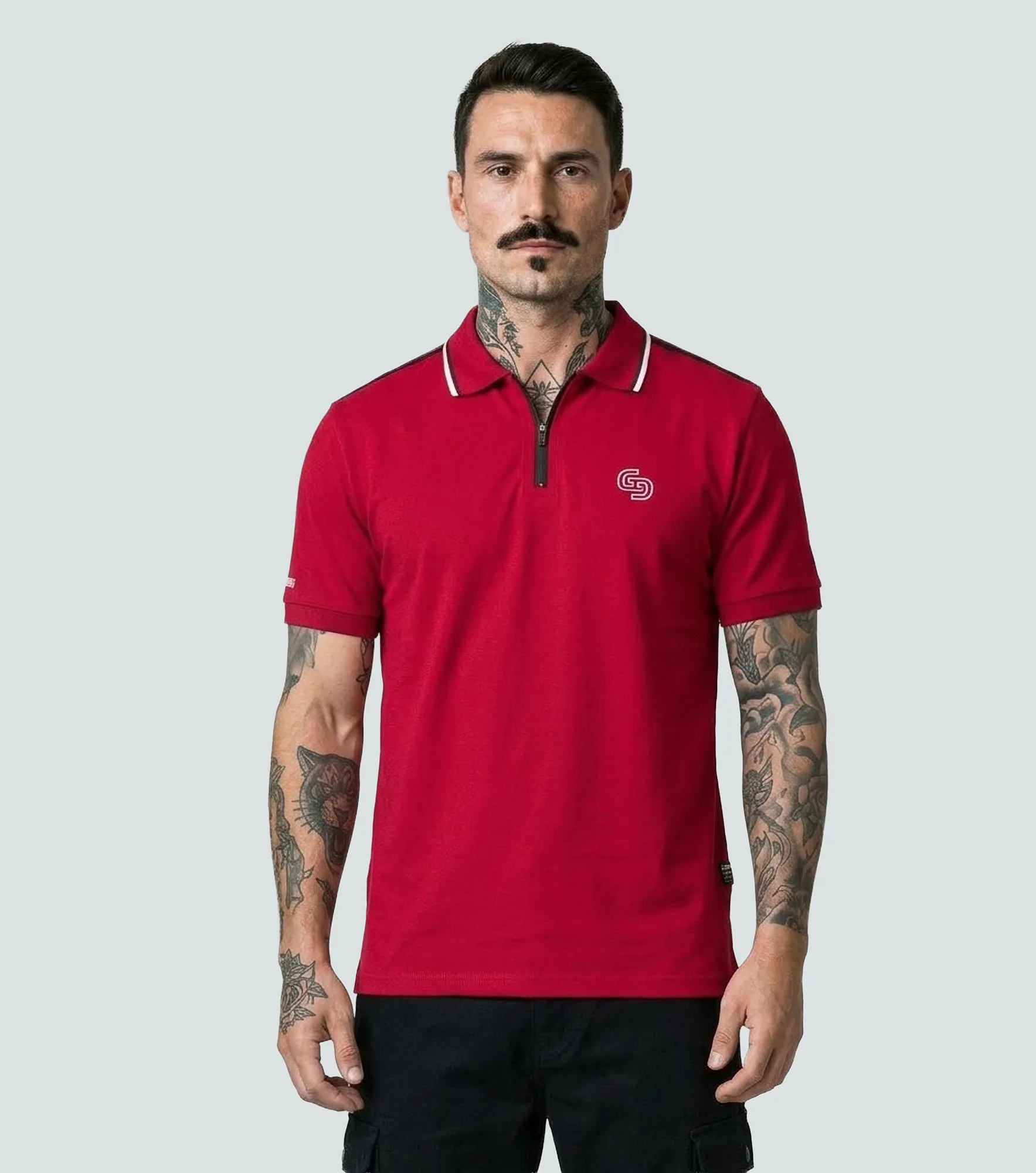 Wayni Polo Slim Masculina Groggy 837445 RJ