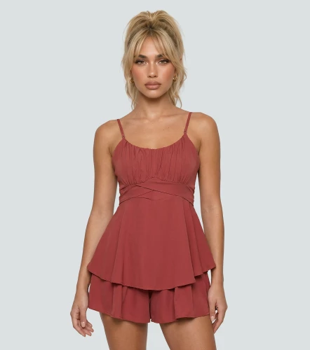 Enterizo Short Para Mujer Astrid DerekTR