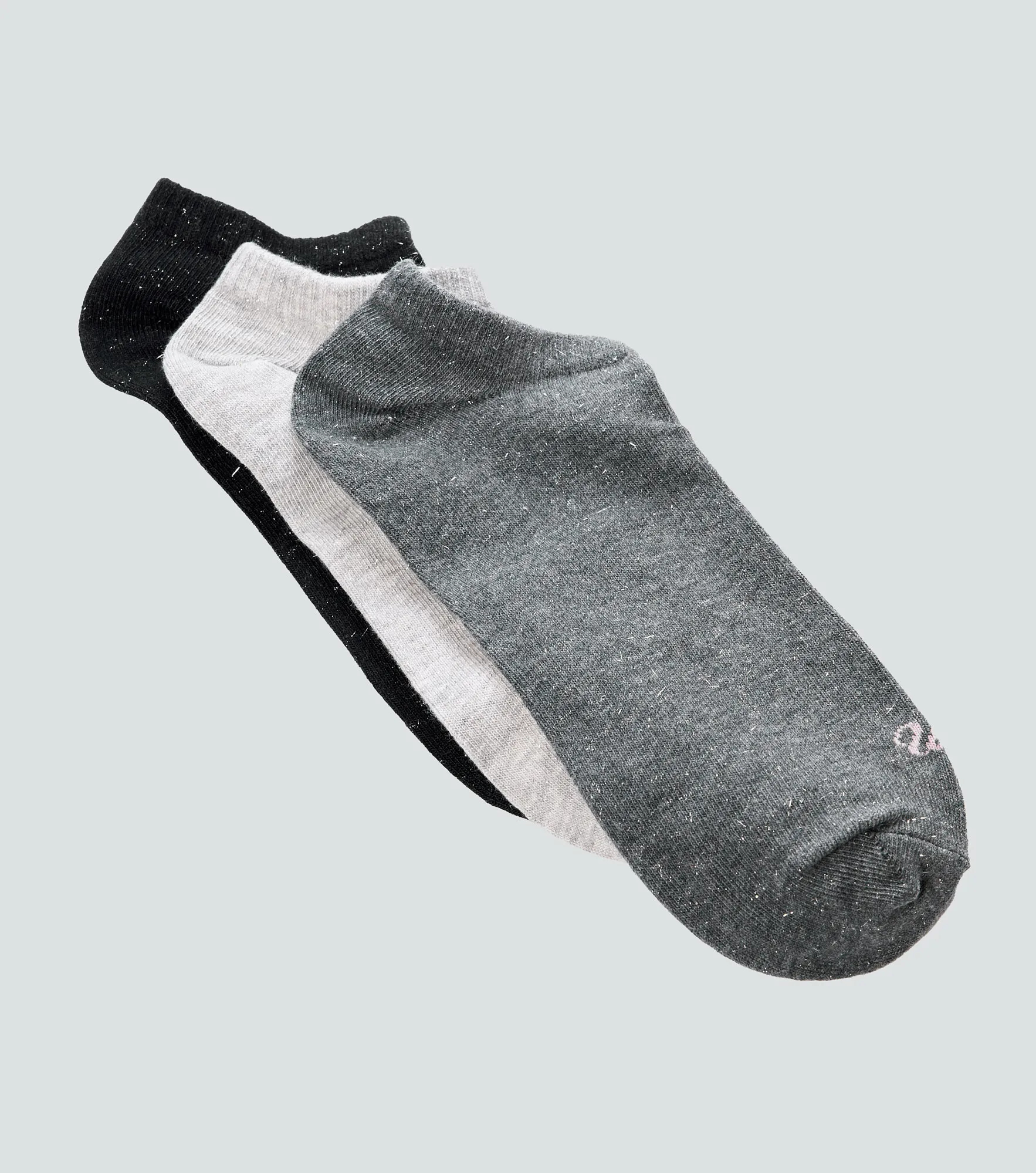 Sofia Tripack Medias Unicolor Con Lurex Unser 836977 CU