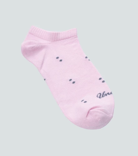 Carla Tripack Medias Unicolor Con Puntos Contraste UnserCU