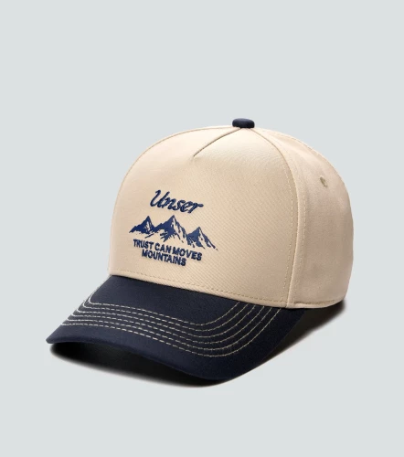 Angel Gorra Combinada Con Bordado En Delantero UnserCU