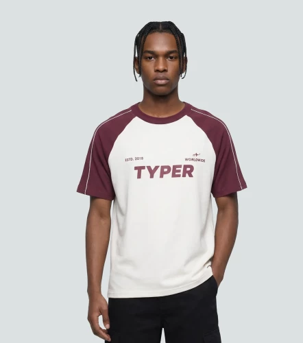 Harvey T Shirt Oversize Manga Rangla TyperVT