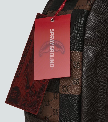 Morral Sprayground Enlarged Check ParisCF