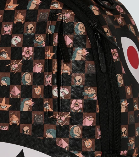 Morral Sprayground Peeking Characters RemixCF