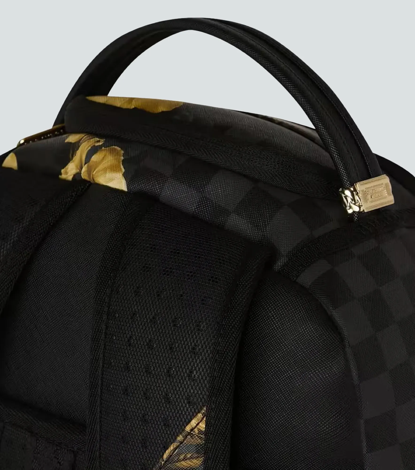 Morral Sprayground Gold Floral Remix 133566 NG