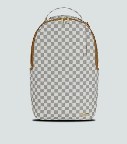 Morral Sprayground Graff Embossed Cream CheckBL