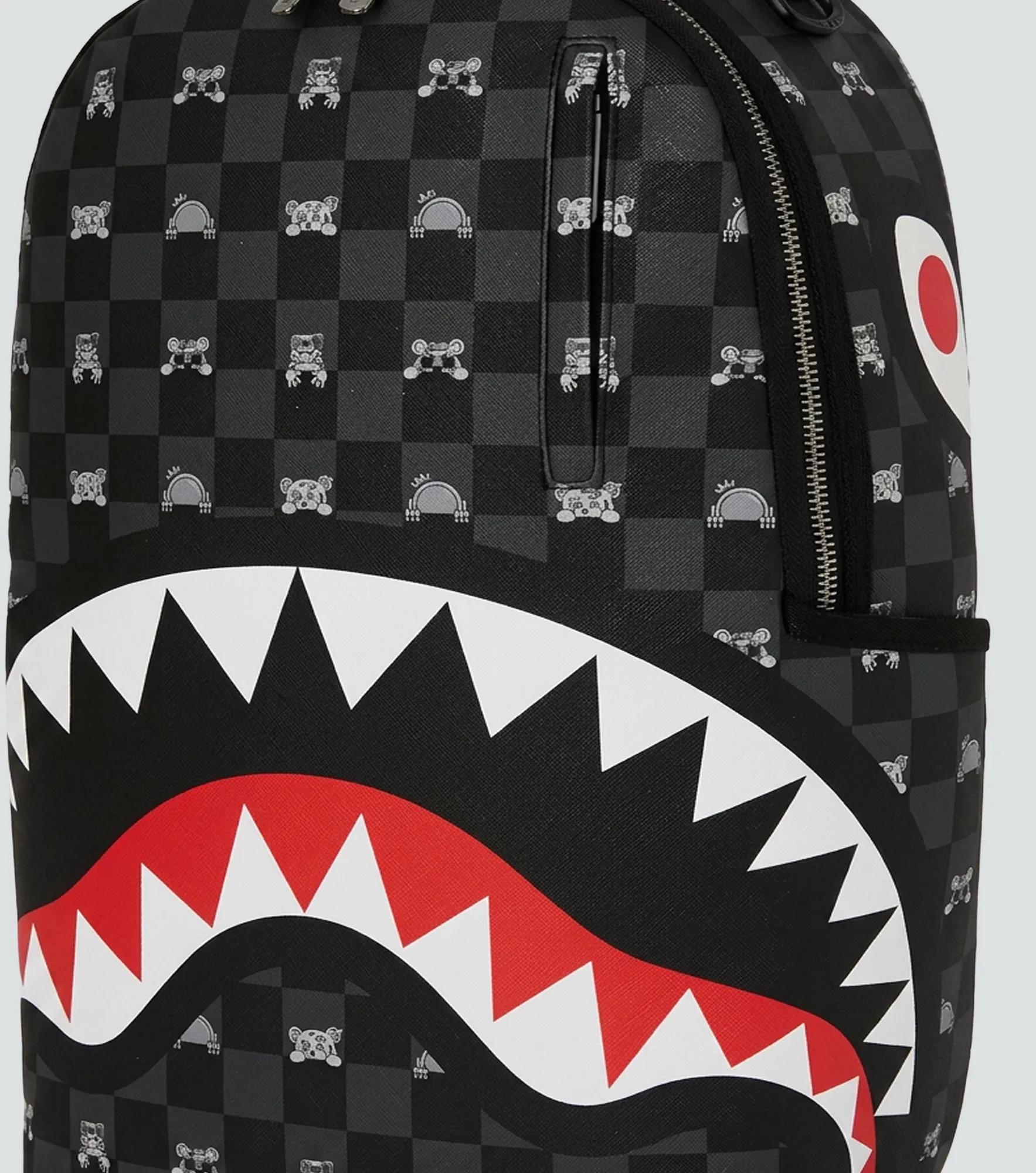 Morral Sprayground Graff Embossed Cream Check 133569 NG