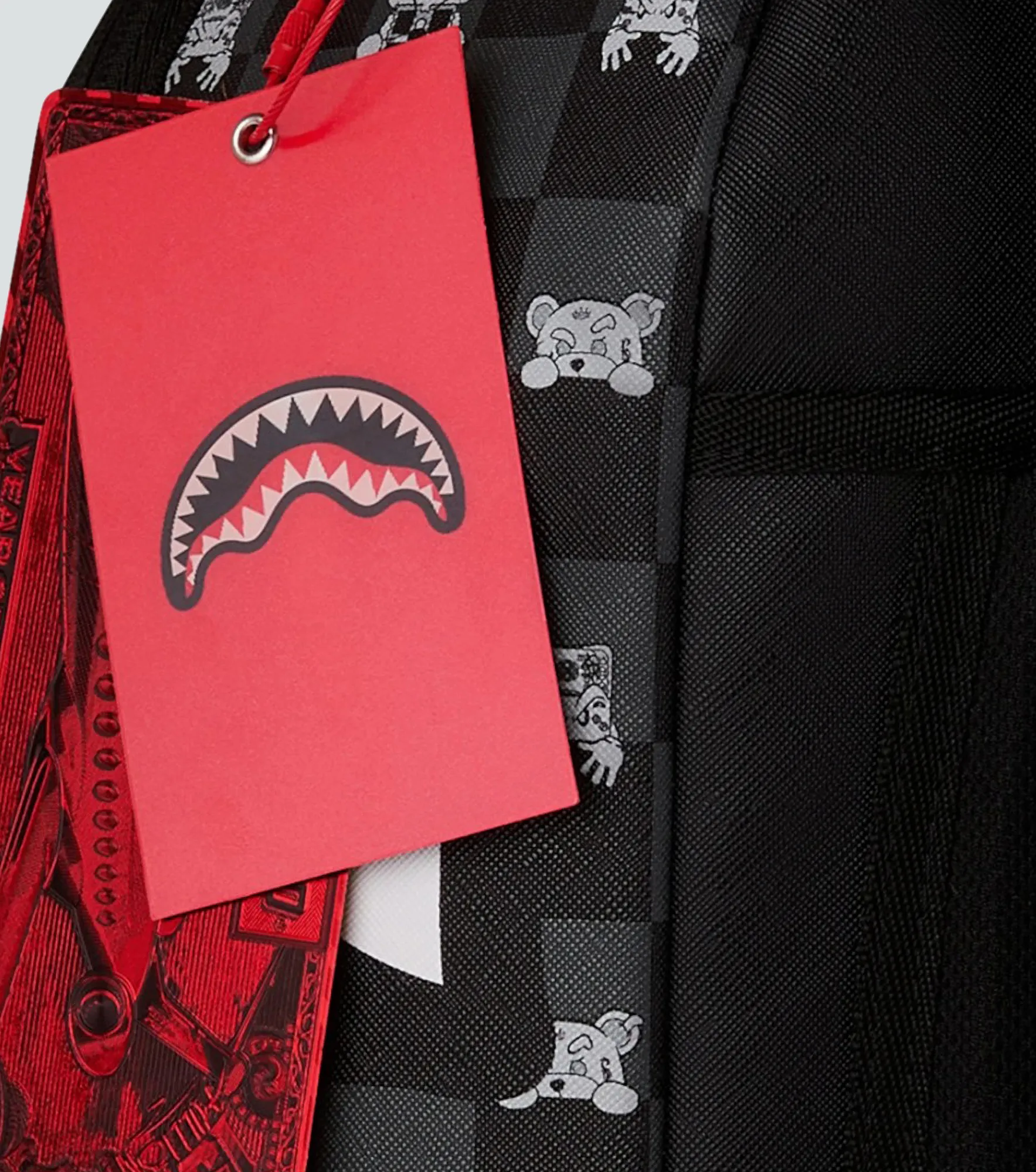 Morral Sprayground Graff Embossed Cream Check 133569 NG