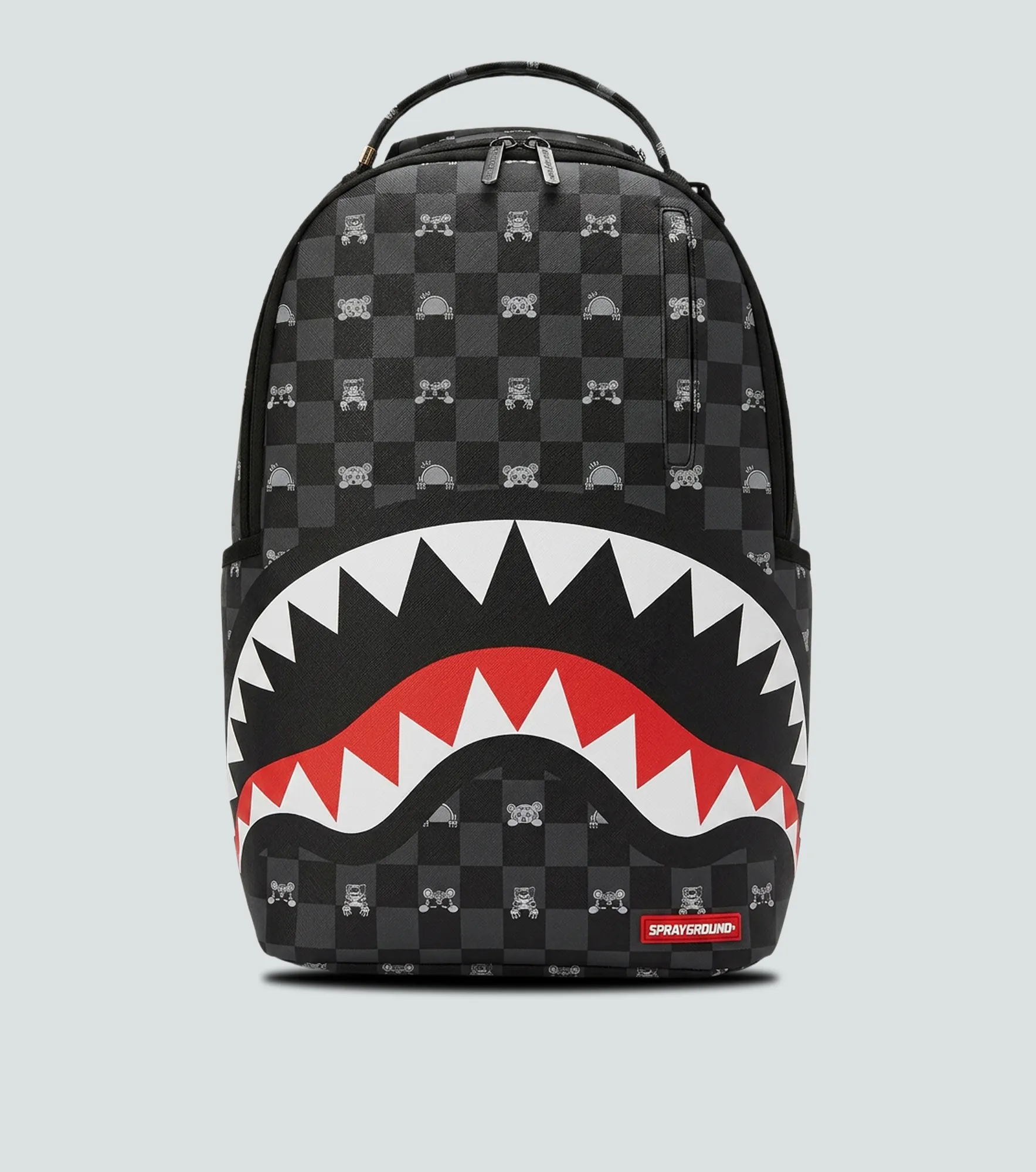Morral Sprayground Graff Embossed Cream Check 133569 NG
