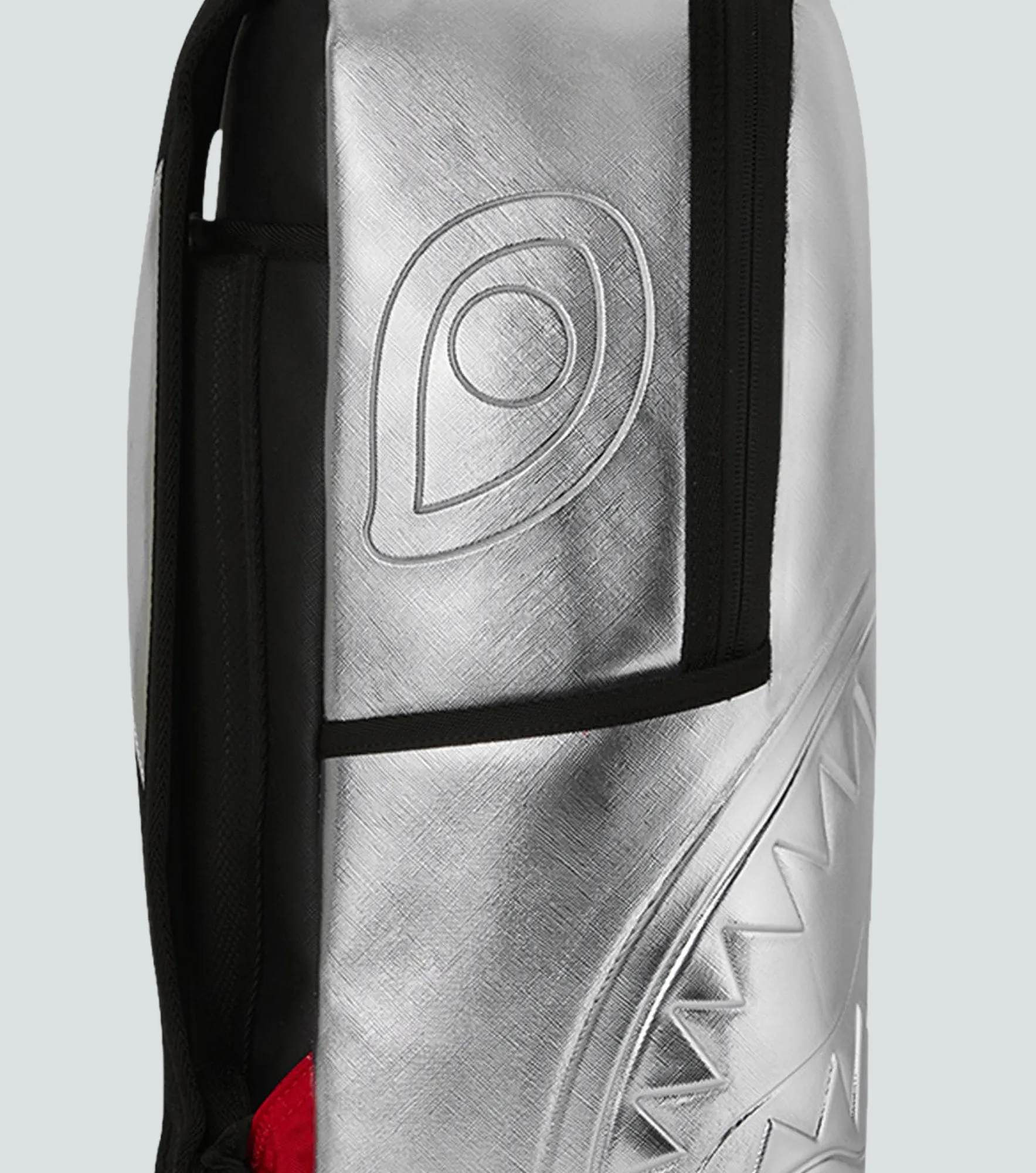 Morral Sprayground Silver Side Drip Black Check 133571 NG