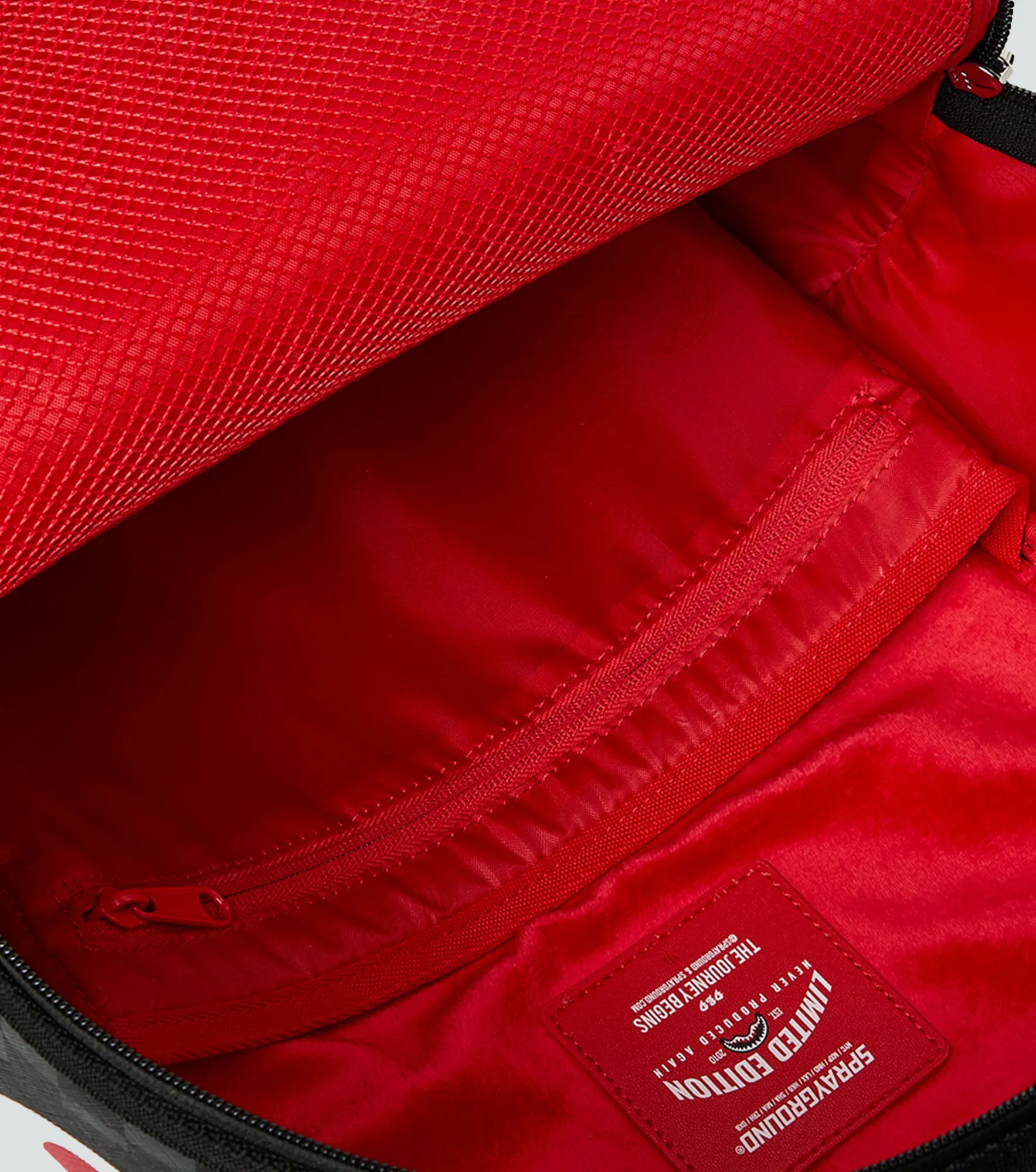 Morral Sprayground Silver Side Drip Black Check 133571 NG